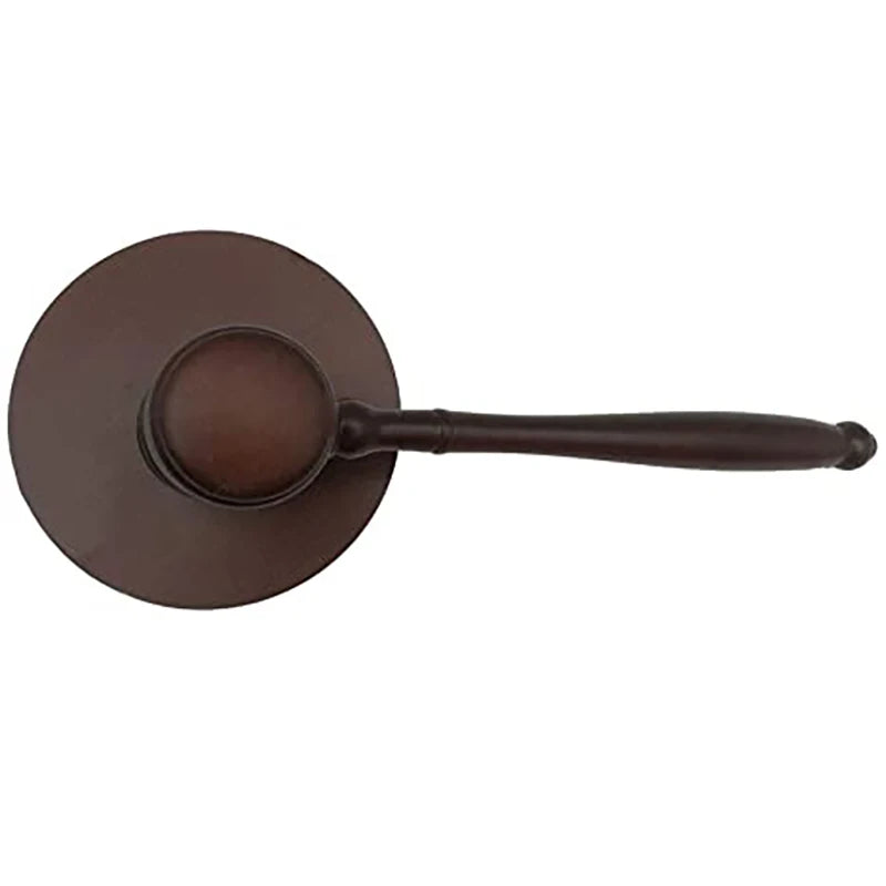 High Quality Durable Wooden Judge Hammer Handcrafted Delicate Wood Adjudgement Gavel For Auction Lawyer Sound Hand Tools