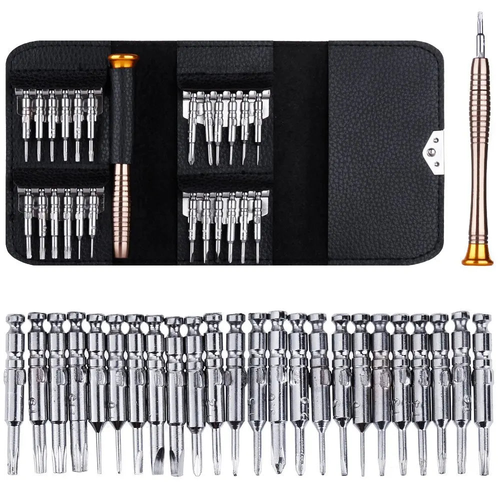 25 In 1 Torx Precision Screwdriver Bit Set Hand Tools Screw Driver Kit Screwdriver Set For Xiaomi Mobile Phones Repair Tools