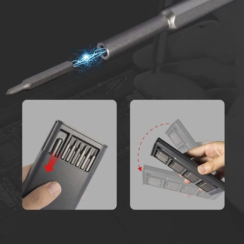 Precision Kit Magnetic Screwdriver Set for Laptop Repair Electric iPhone Tri Wing Torx Bits Computer Repair Tools