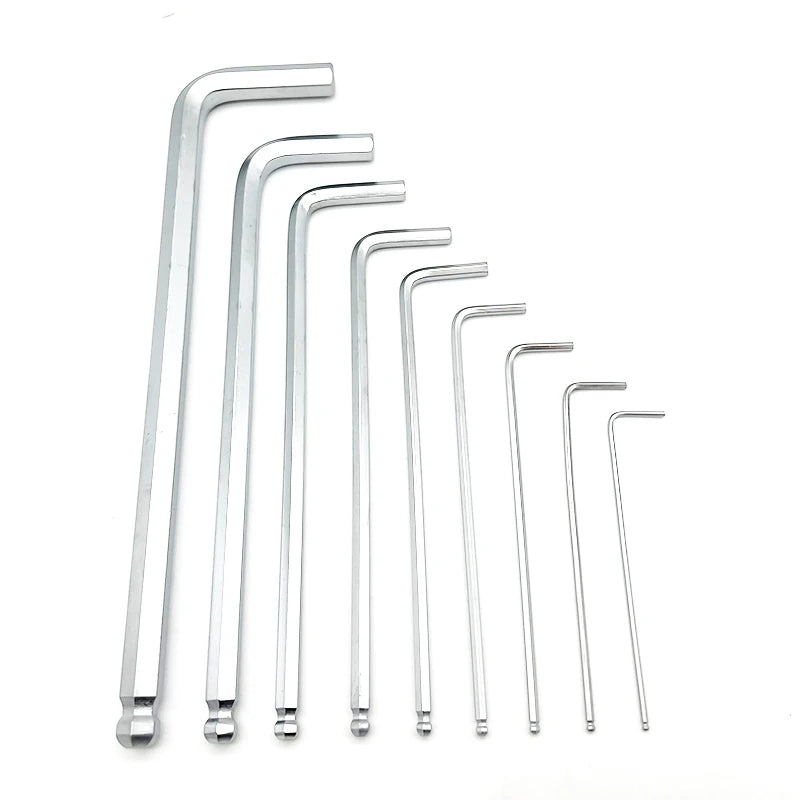 Professional Allen Wrench 1.5mm 2mm 2.5mm 3mm 4mm 5mm 6mm 8mm 10mm is available