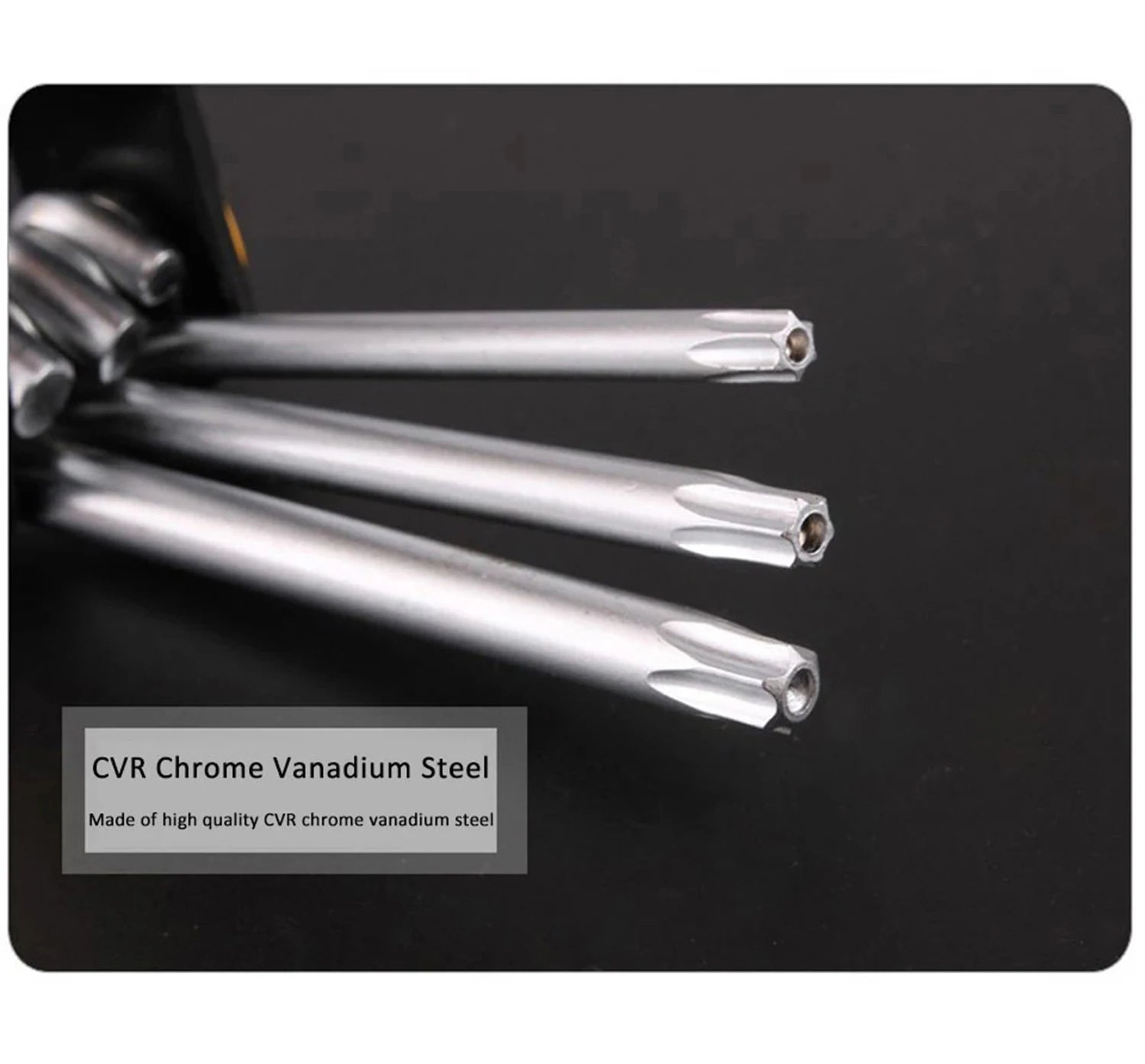 8 in 1 Folding Screwdriver Set Torx Screwdriver Mini Screwdriver Bits Kit Hexagon Torx Screwdriver Phillips Flat Screw Driver