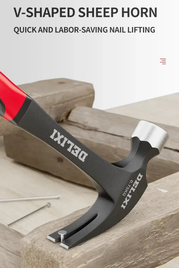 Multifunctional Claw Hammer Professional Woodworking Special Mini Integrated Nail Hammer Portable Household Hand Tools Accessory