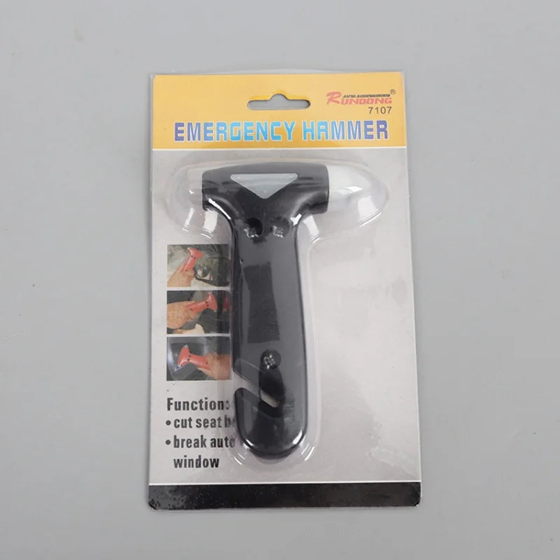 Mini Emergency Car Hammer Glass Broken Window Escape Safety Escape Knife Car Emergency Tool Seatbelt Cutter Window Breaker