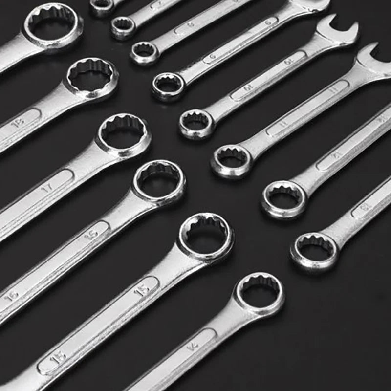 Mini Small Metric Combination Wrench Spanner 4mm 5mm 6mm 7mm 8mm 9mm 10mm 11mm 12mm 13mm 14mm 15mm 16mm 17mm 18mm 19mm 20mm 24mm