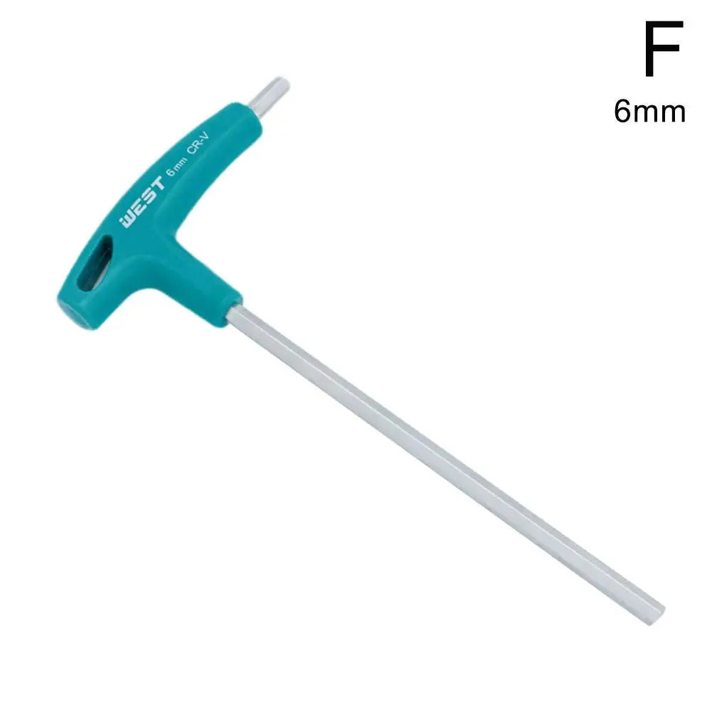 T-Handle Hex Allen Key Screws Screwdriver Driver Tool Hex Wrench 2mm/2.5mm/3mm/4mm/5mm/6mm/8mm/10mm T-Handle Spanner Allen keys