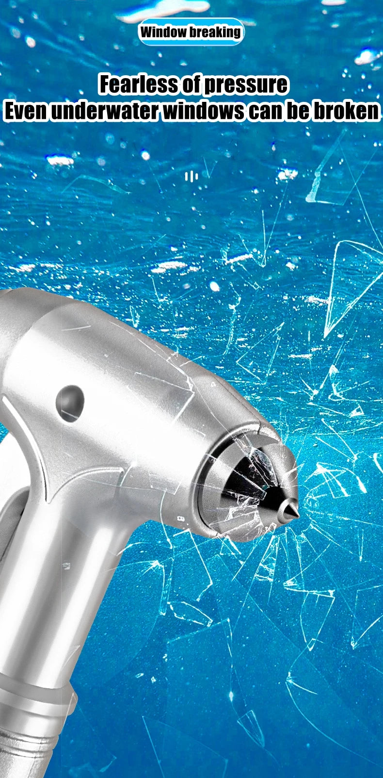 Car Safety Hammer Car Window Breaker Emergency Hammer Seat Belt Cutter Suitable for Car Rescue Escape Rescue Safety Hammer