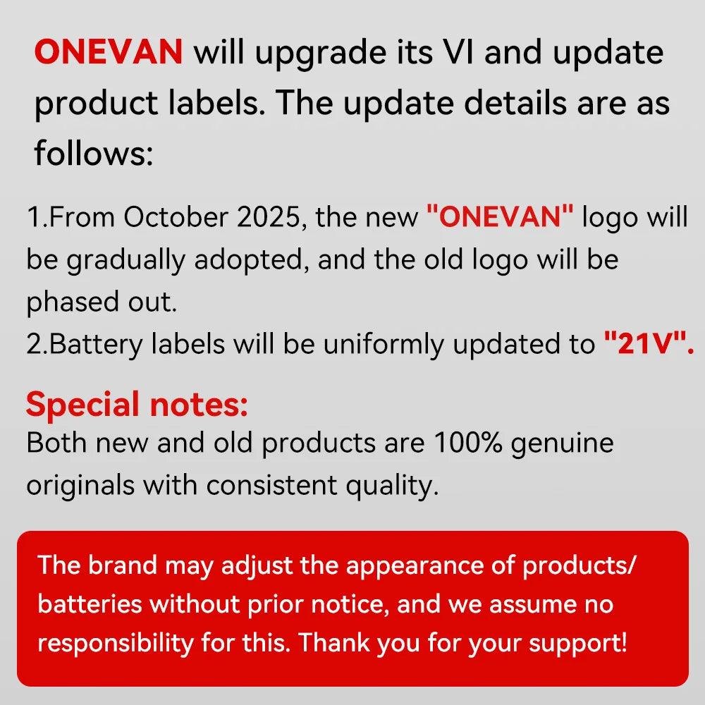 ONEVAN 1200N.M Brushless Electric Impact Wrench 1/2 inch Cordless Screwdriver Wrench Power Tool For Makita 18V Battery Pin