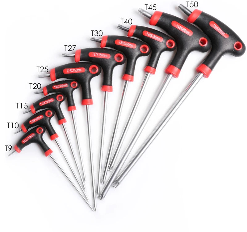 Professional Color Coded Long Hex Key Set,10 Piece Metric Allen Key Set,Easily Access Hard-to-Reach Spots, Includes Storage Case