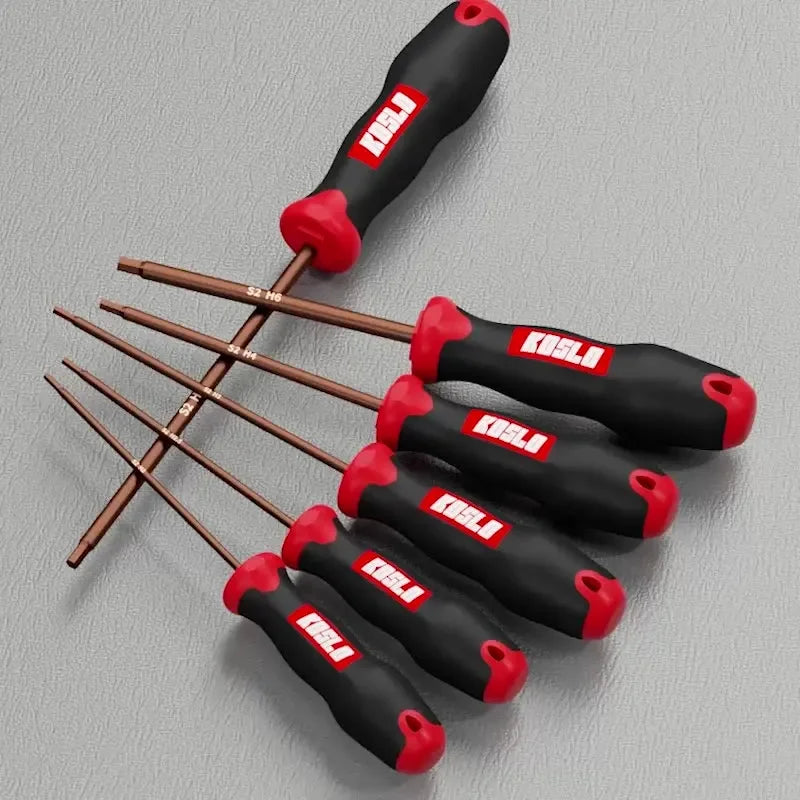 Hexagon Socket Screwdriver Small Hexagon Wrench Six-pointed Star Set Tool Extended Straight Handle Screwdriver H2.5/4mm