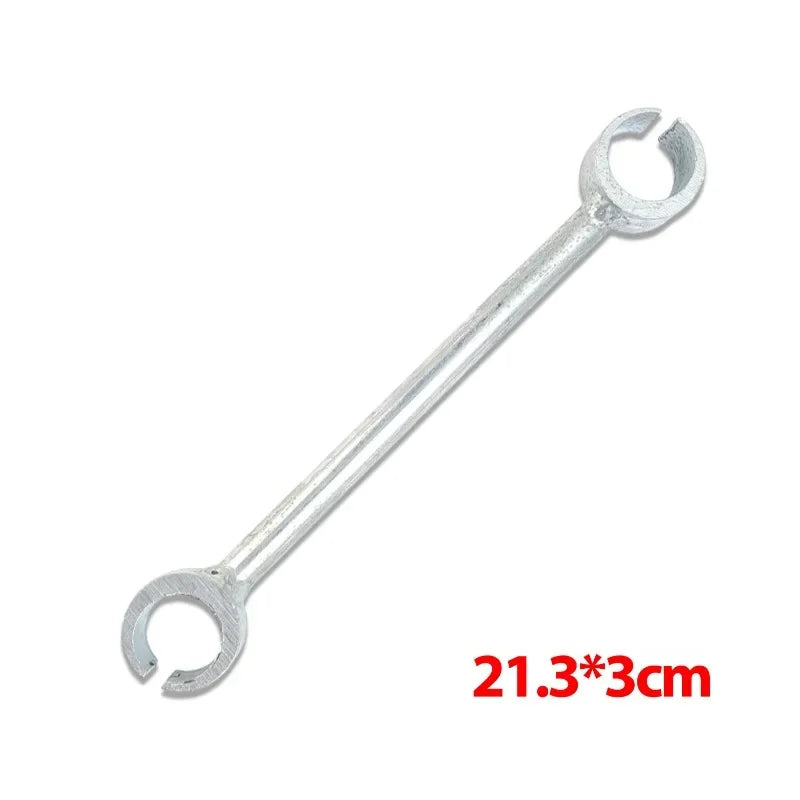 Door Hinge Gap Adjusting Wrench Double Head Door Hinge Repair Spanner Hinges Repair Wrenches Hand Tools Spanners for Round Bolt