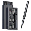 Precision Screwdriver Set, Screwdriver Kit with 36 Long S2 Bits, Magnetic Repair Tool for Glasses, Watches, PC, Computer, Camera