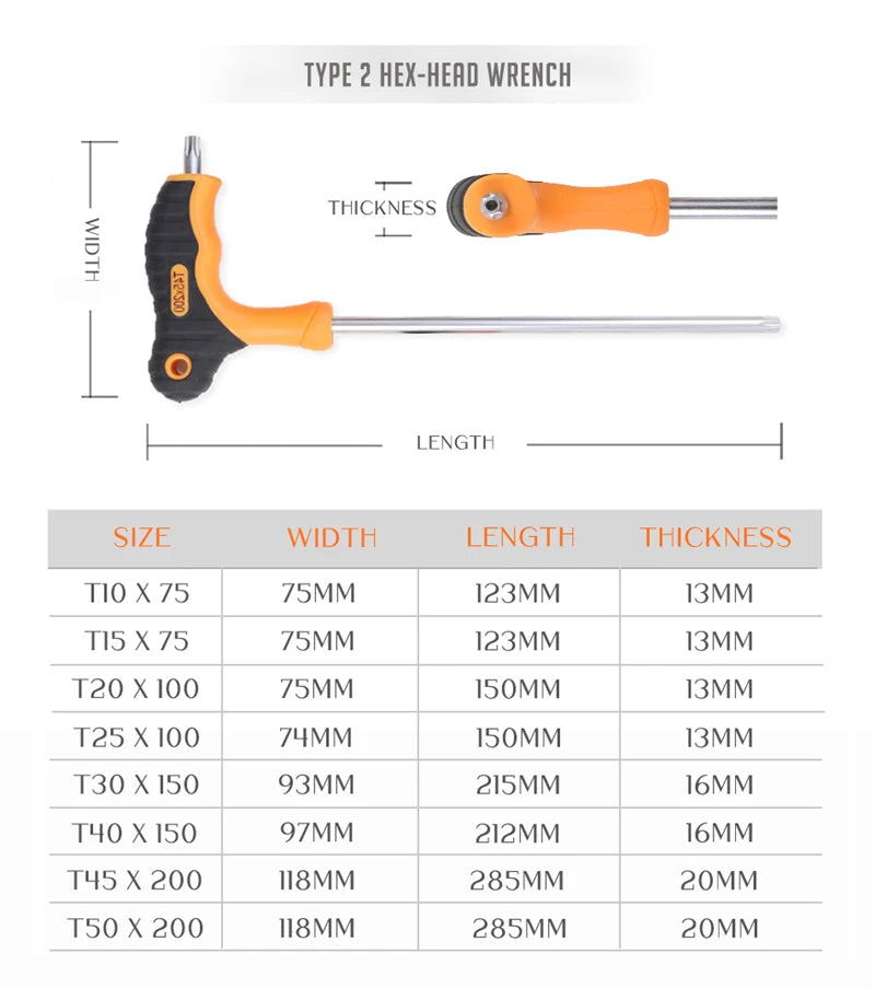 Professional Color Coded Long Hex Key Set,10 Piece Metric Allen Key Set,Easily Access Hard-to-Reach Spots, Includes Storage Case