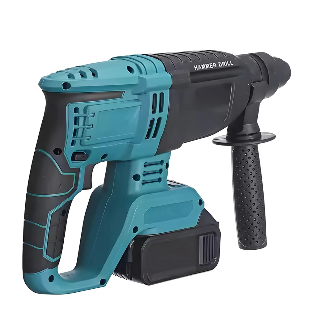 26mm Brushless Electric Hammer Drill Cordless Impact Drill Power Tools For Makita 21V Battery Multifunctional Rotary Hammer