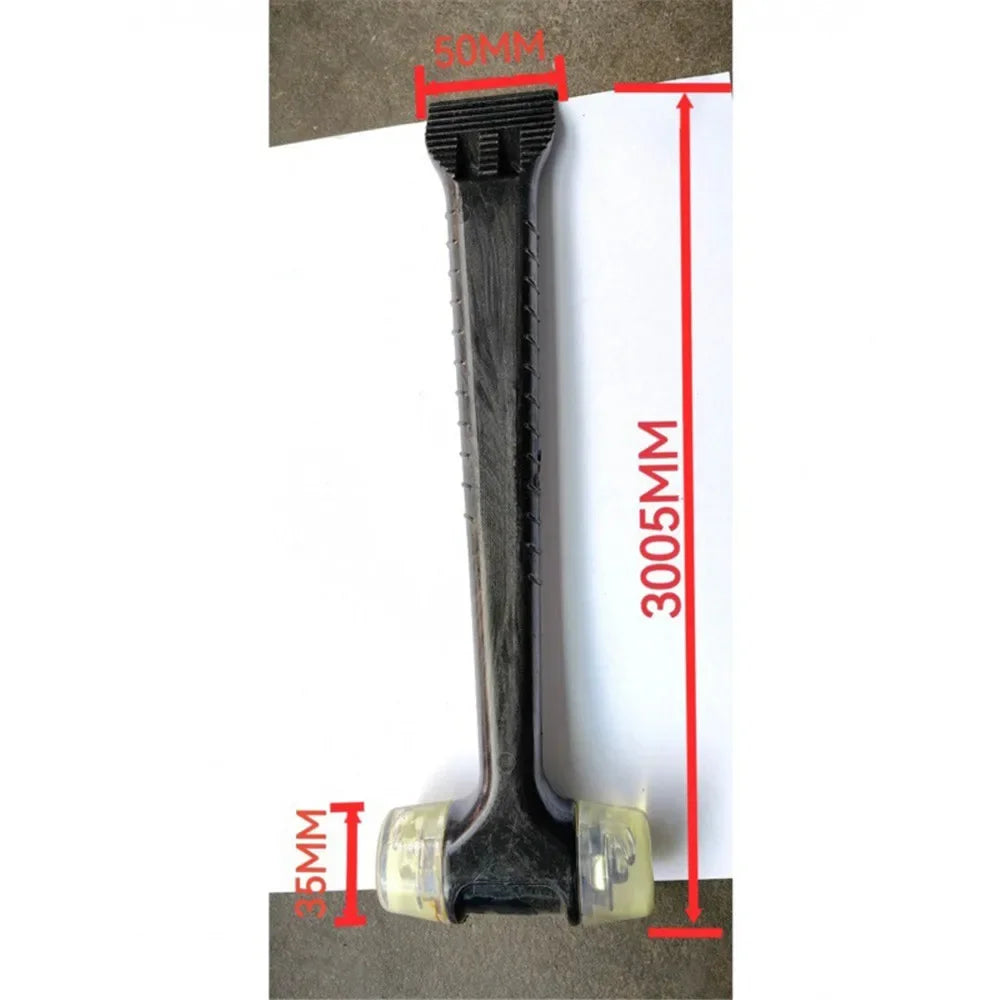 2 in 1 Rubber Hammer with Crowbar for Ceramic Tile Installation Tools Doors Windows