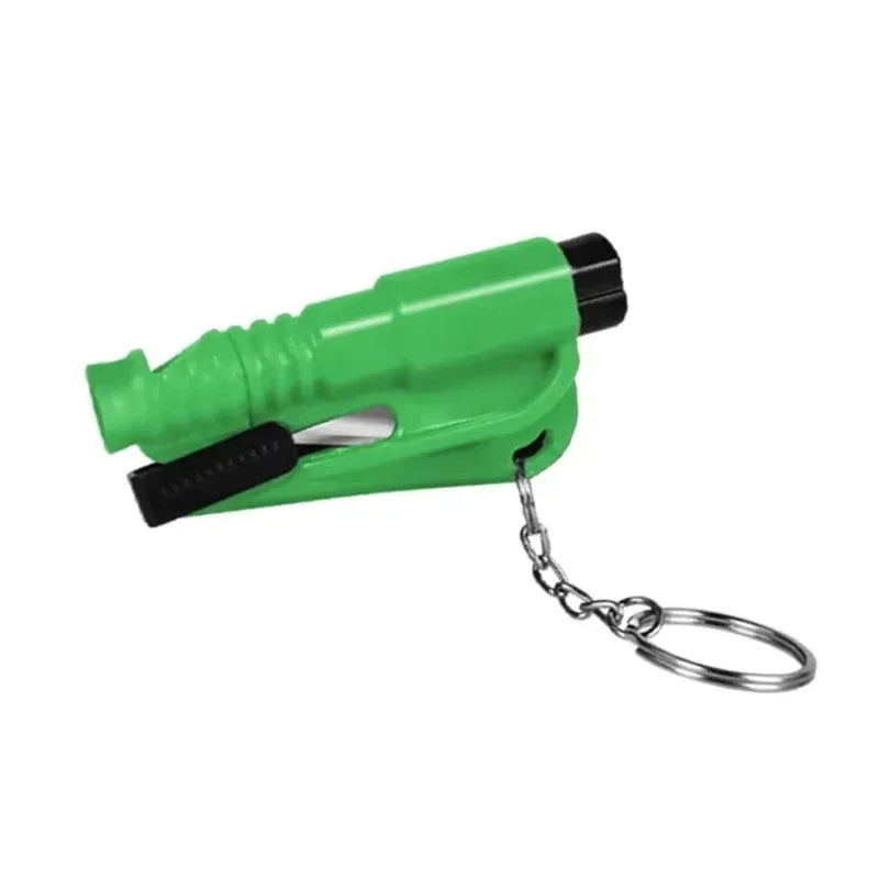 Compact 3-in-1 Car Safety Hammer Window Breaker Seat Belt Cutter Emergency Rescue Tool for Vehicle Accessories