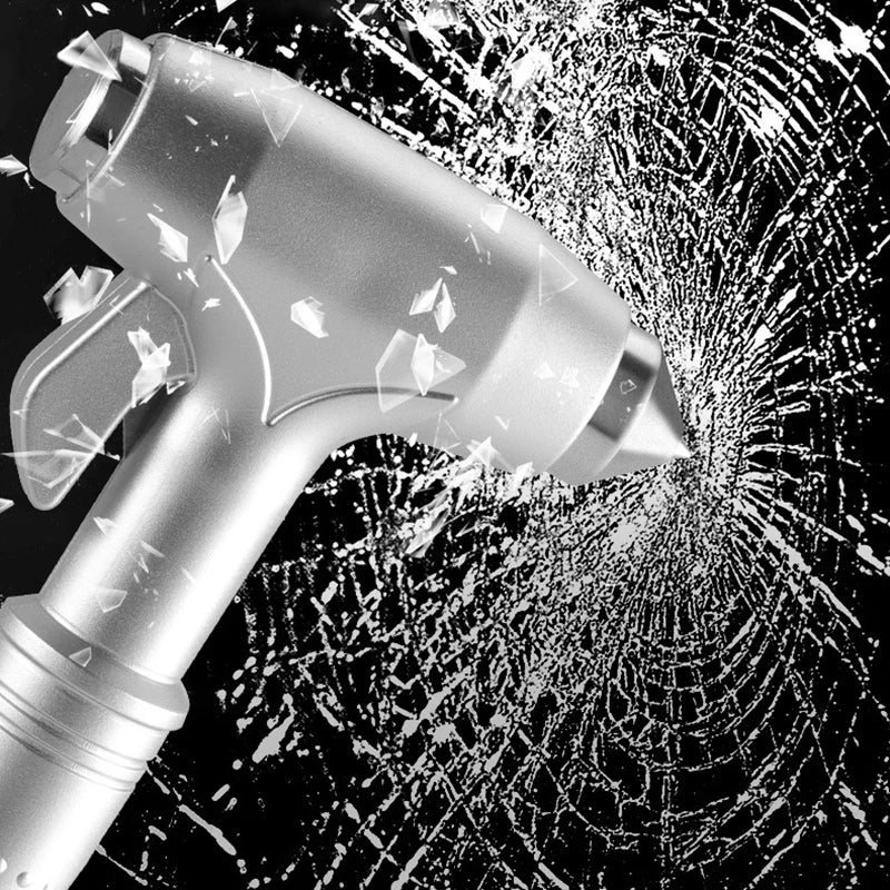 Car Safety Hammer Car Window Breaker Emergency Hammer Seat Belt Cutter Suitable for Car Rescue Escape Rescue Safety Hammer