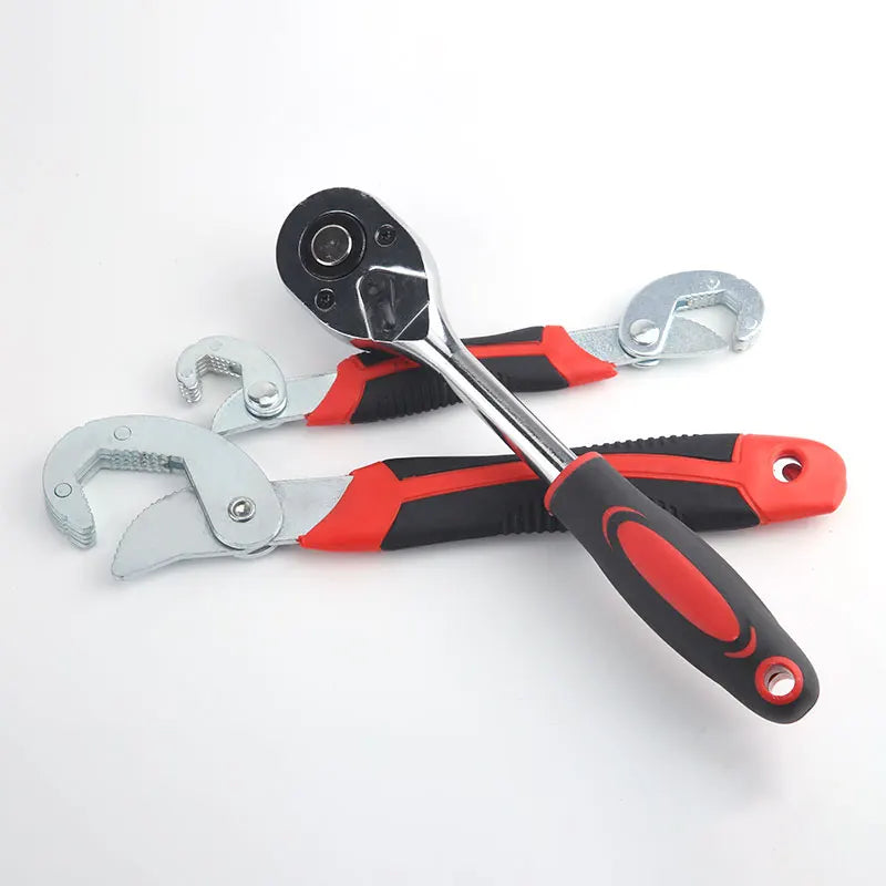 HUHAO 1/2 Socket Wrench Handle Tools Quick Release Vanadium Steel Ratchet Wrench For Automotive Repair Hardware Tools