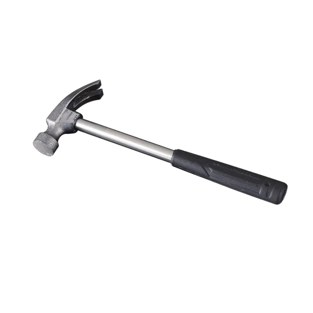 Multi-function Claw Hammer Steel Pipe Handle Hammer Safety Hammer For Traceless Nails Window Breaker Household Hardware Tools