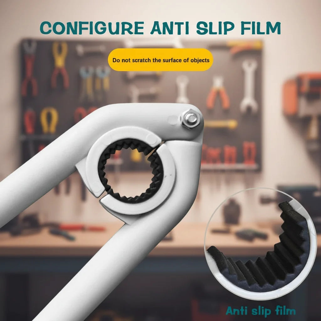 1PC Universal Faucet Wrench - Easy Grip, Quick Disassembly, Ideal For Kitchen And Bathroom Sink Aerator Removal And Water Filtra