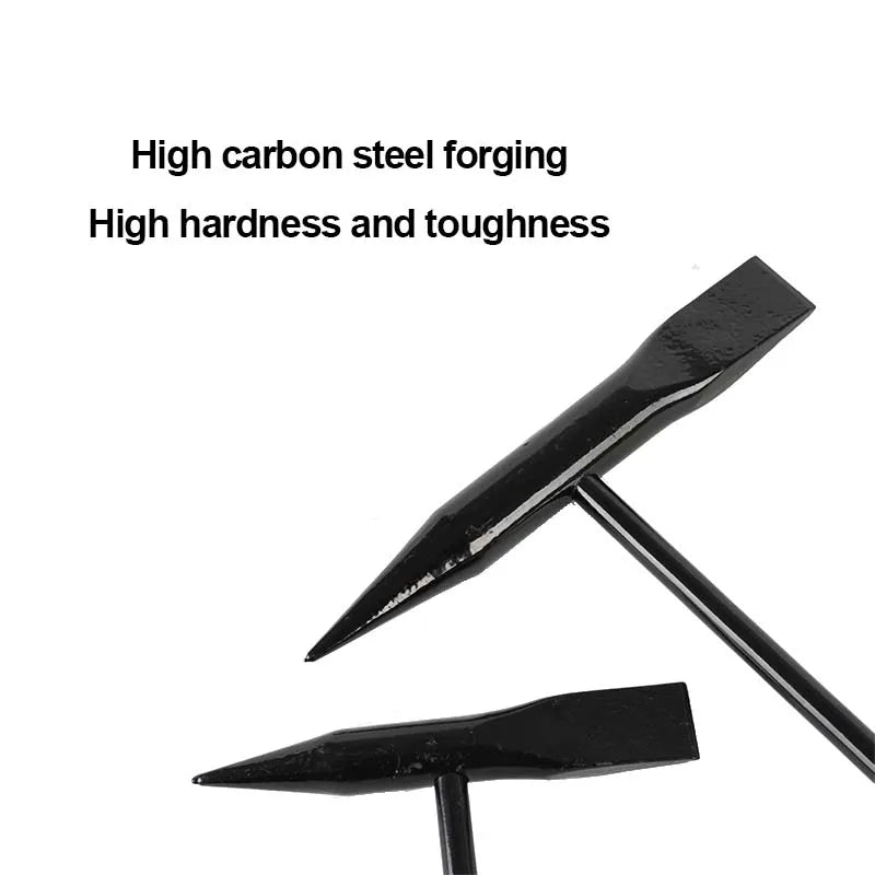 Welding Slag Hammer High Carbon Steel Electrician's Hammer Welder Chipping Hammer with Spring Handle Derusting Tool