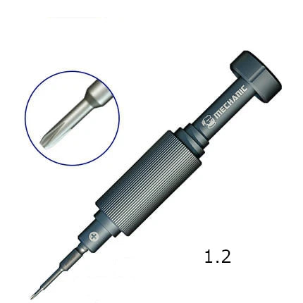 Mechanic 6 in 1 iShell Max Mortar Mini Screwdriver Set Powerful Magnetic Hardness Precision Magnesium Silicon Alloy Screwdriver