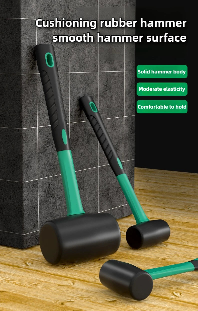 BaoLian Solid Rubber Hammer Industrial Grade Multifunctional Home Decoration Elastic Tile Installation Hammer