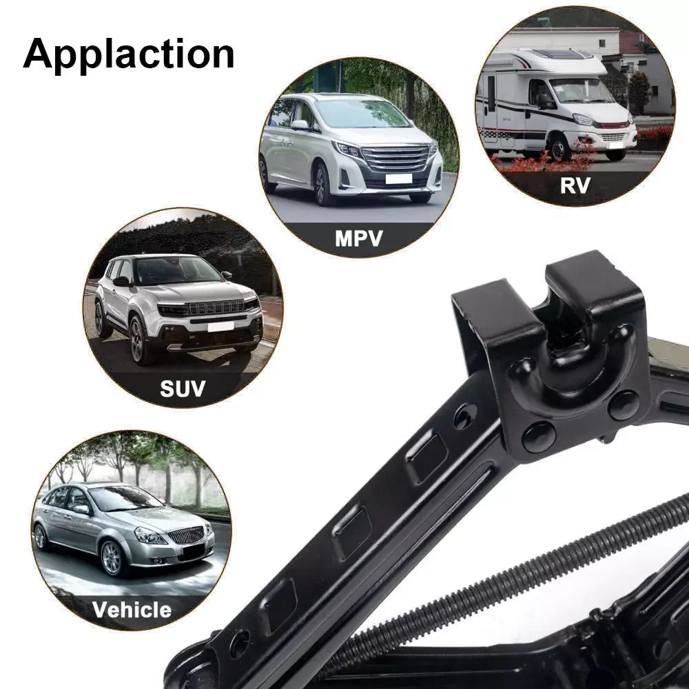 2.5T 1.5T car jacks 2 in 1 Manual Lift Jack Car Repair Tool Lifting Tool with Labor-saving Ratchet Wrench Foldable Jack for Car