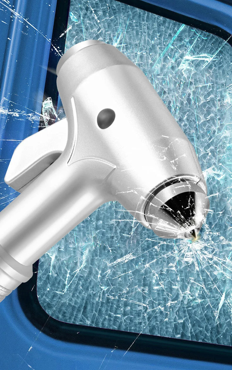 Car Safety Hammer Car Window Breaker Emergency Hammer Seat Belt Cutter Suitable for Car Rescue Escape Rescue Safety Hammer