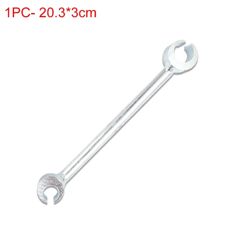 Door Hinge Gap Adjusting Wrench Double Head Door Hinge Repair Spanner Hinges Repair Wrenches Hand Tools Spanners for Round Bolt