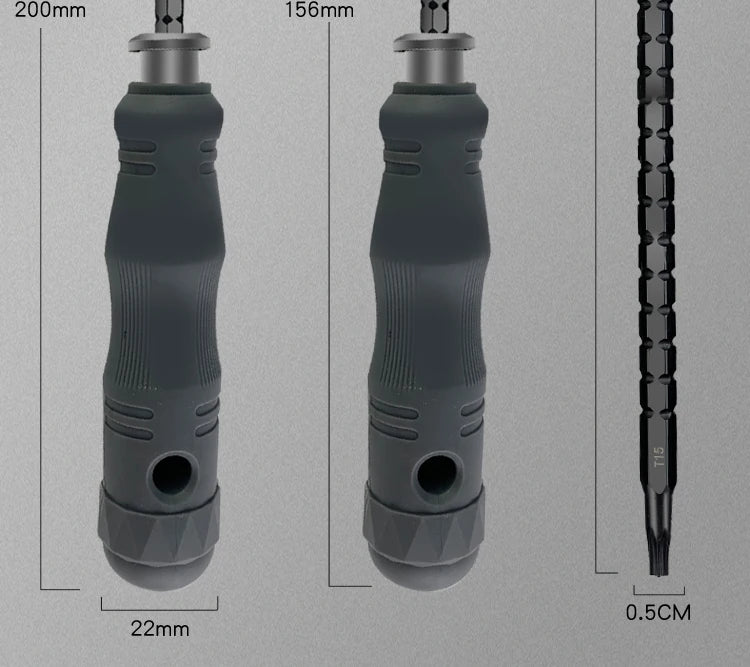 Triangle Screwdriver 17 In 1 Special Shaped Magnetic Screw CRV Torx Key Set Telescopic Alloy Steel For Xiaomi Repair Household