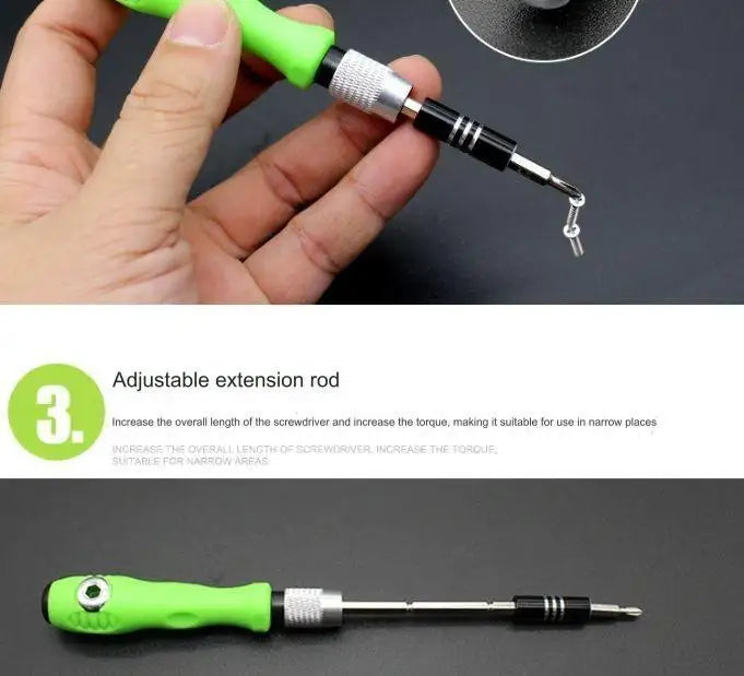 32 In 1 Multifunction Screwdriver Set Professional Magnetic Bits Screw Driver Mini Tool Case For iPhone Mobile Camera Watch PC
