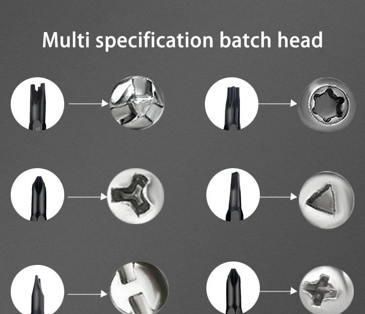 Triangle Screwdriver 17 In 1 Special Shaped Magnetic Screw CRV Torx Key Set Telescopic Alloy Steel For Xiaomi Repair Household