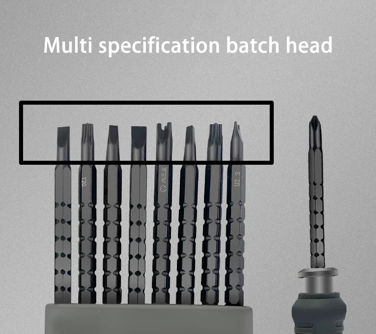 Triangle Screwdriver 17 In 1 Special Shaped Magnetic Screw CRV Torx Key Set Telescopic Alloy Steel For Xiaomi Repair Household