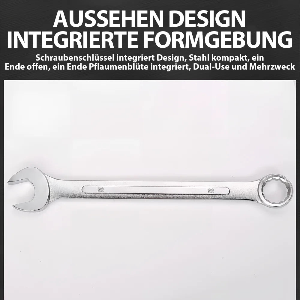 25Pcs Dual-purpose Wrench Set 6-28/30/32mm Blossom Ring Open-ended Spanner Hand Tools for Bicycle Motorcycle Car Repair Tools