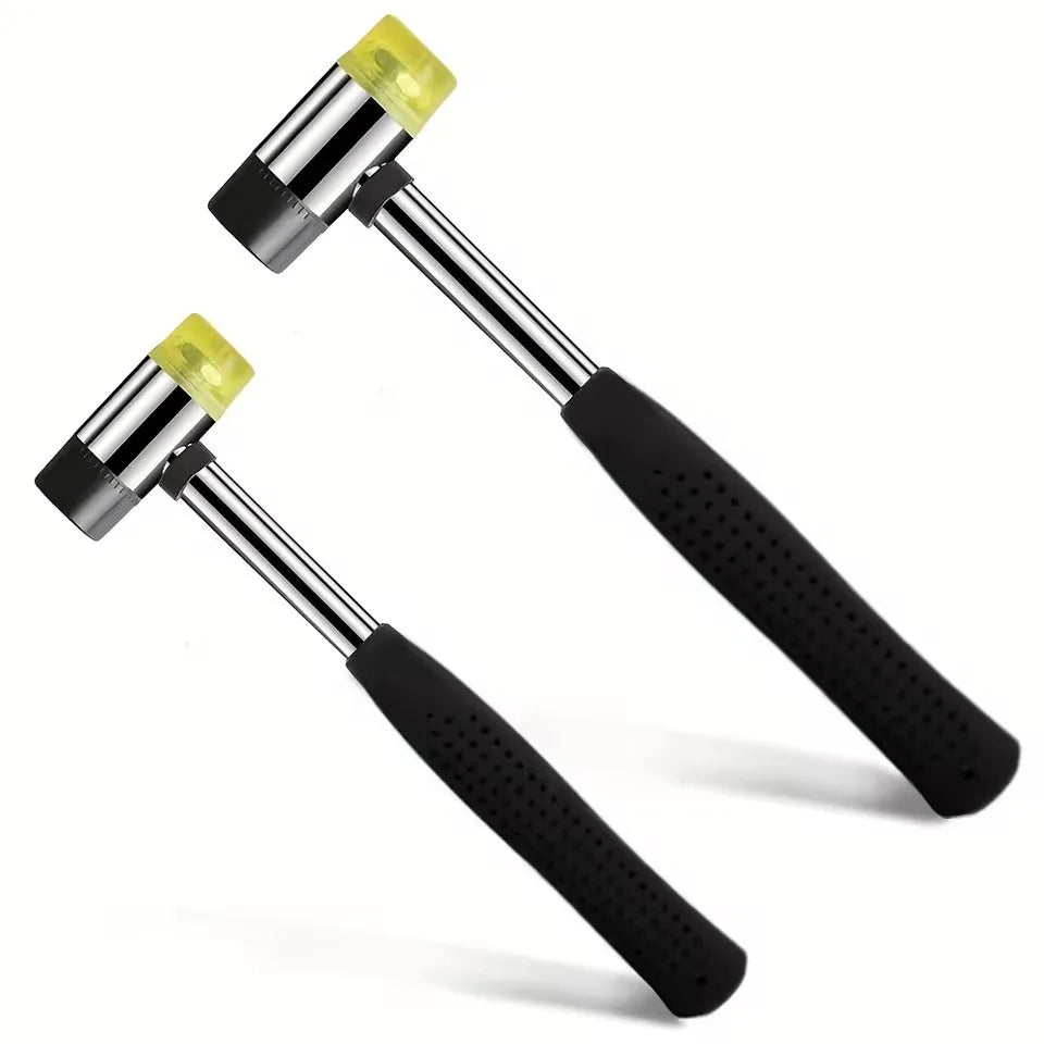 Mini 25/30/35/40/45mm hammer deck with nylon head hand tool non-slip handle nylon rubber used as plastic and wood jewelry crafts