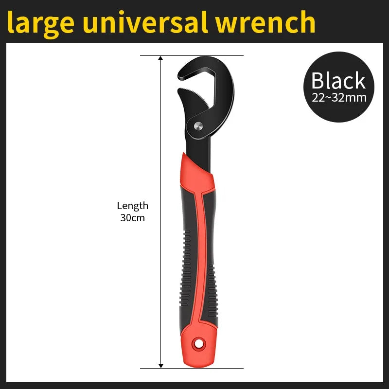 Adjustable Spanner Multi-function Universal Wrench Tool Home Repair Key Hand tool Multi Purpose Universal Pipe Wrench
