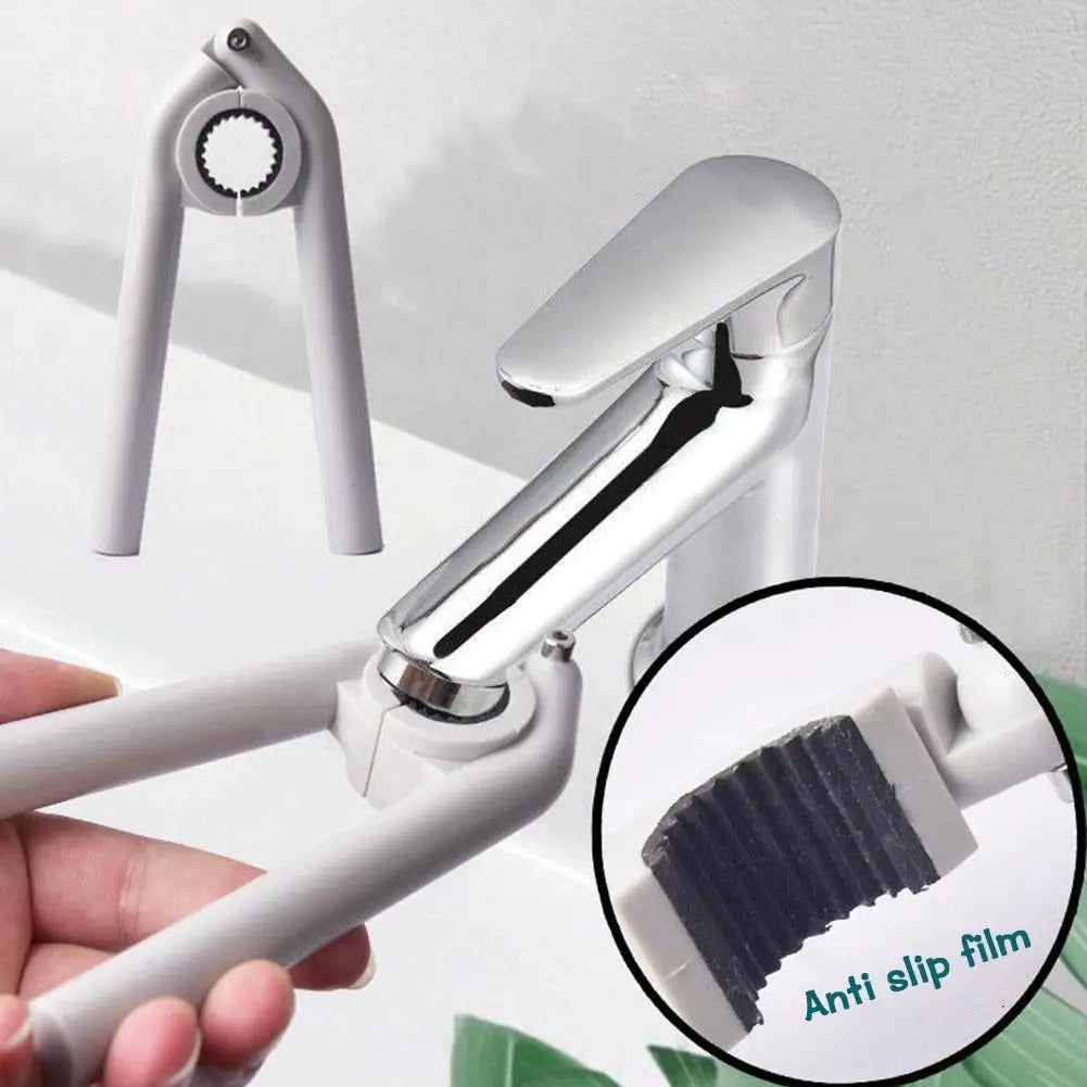 1PC Universal Faucet Wrench - Easy Grip, Quick Disassembly, Ideal For Kitchen And Bathroom Sink Aerator Removal And Water Filtra