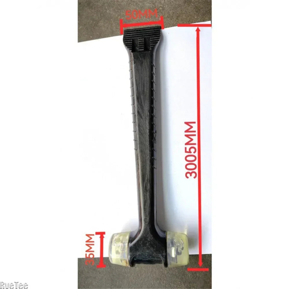 2 in 1 Rubber Hammer with Crowbar for Ceramic Tile Installation Tools Doors Windows