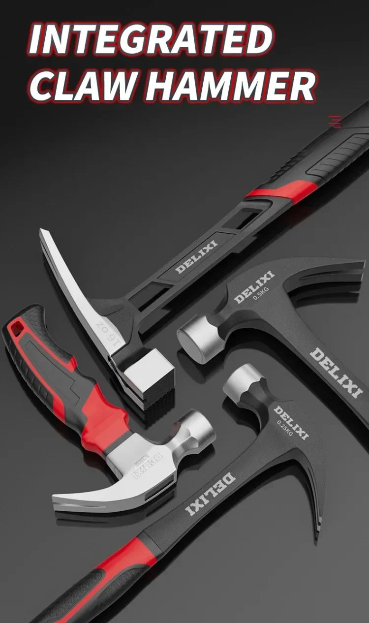 Multifunctional Claw Hammer Professional Woodworking Special Mini Integrated Nail Hammer Portable Household Hand Tools Accessory