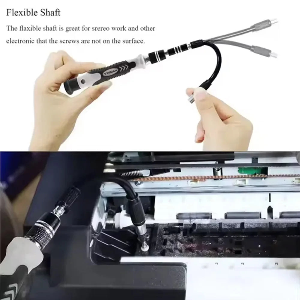 115 in1 Precision Screwdriver Kit, Includes Magnetic Tips, Ideal for Electronics and Laptop Repairs, Professional Nut Driver New