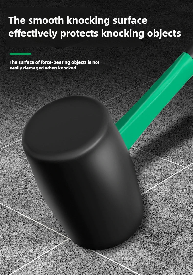BaoLian Solid Rubber Hammer Industrial Grade Multifunctional Home Decoration Elastic Tile Installation Hammer