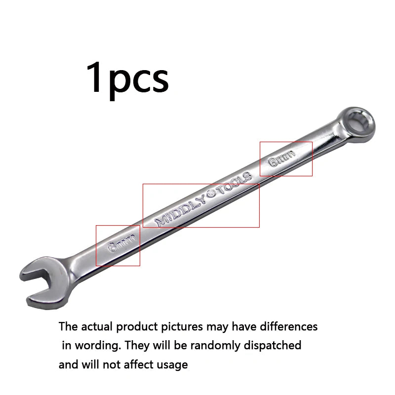 1pc Open End Wrench Tool Combination Wrench Hex Spanner Wrench For Hex Nuts 6 7 8 9 10 11 12 13 14 15 16mm