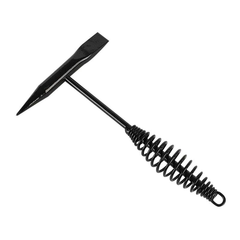 Welding Slag Hammer High Carbon Steel Electrician's Hammer Welder Chipping Hammer with Spring Handle Derusting Tool