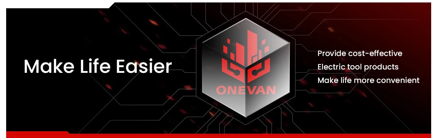 ONEVAN 1200N.M Brushless Electric Impact Wrench 1/2 inch Cordless Screwdriver Wrench Power Tool For Makita 18V Battery Pin