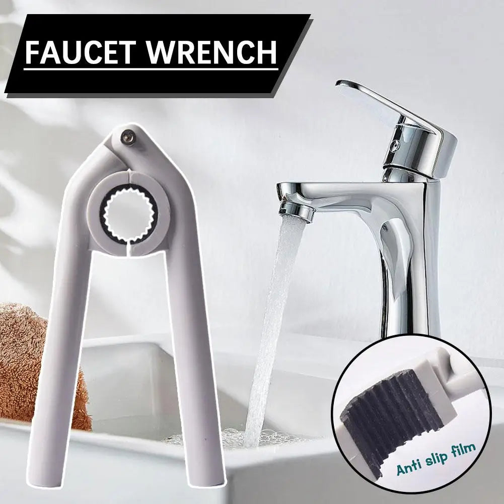 1PC Universal Faucet Wrench - Easy Grip, Quick Disassembly, Ideal For Kitchen And Bathroom Sink Aerator Removal And Water Filtra