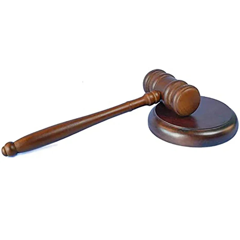 High Quality Durable Wooden Judge Hammer Handcrafted Delicate Wood Adjudgement Gavel For Auction Lawyer Sound Hand Tools