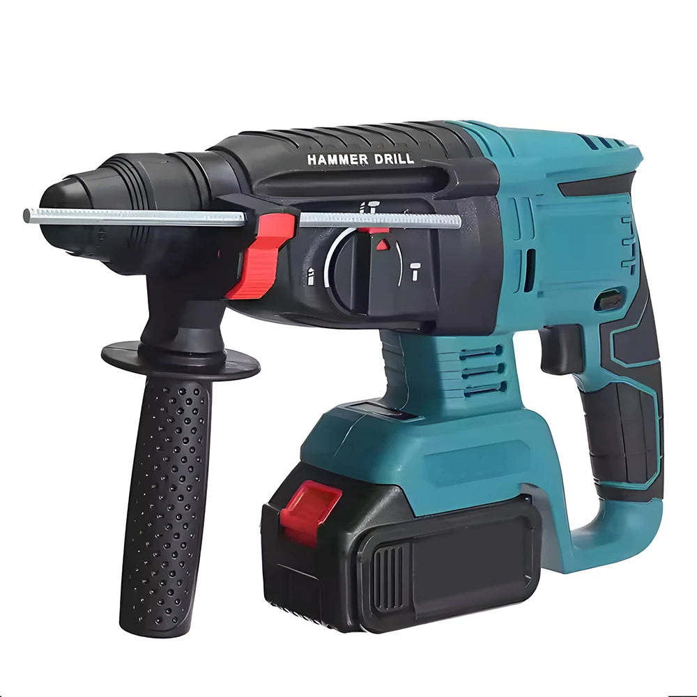 26mm Brushless Electric Hammer Drill Cordless Impact Drill Power Tools For Makita 21V Battery Multifunctional Rotary Hammer