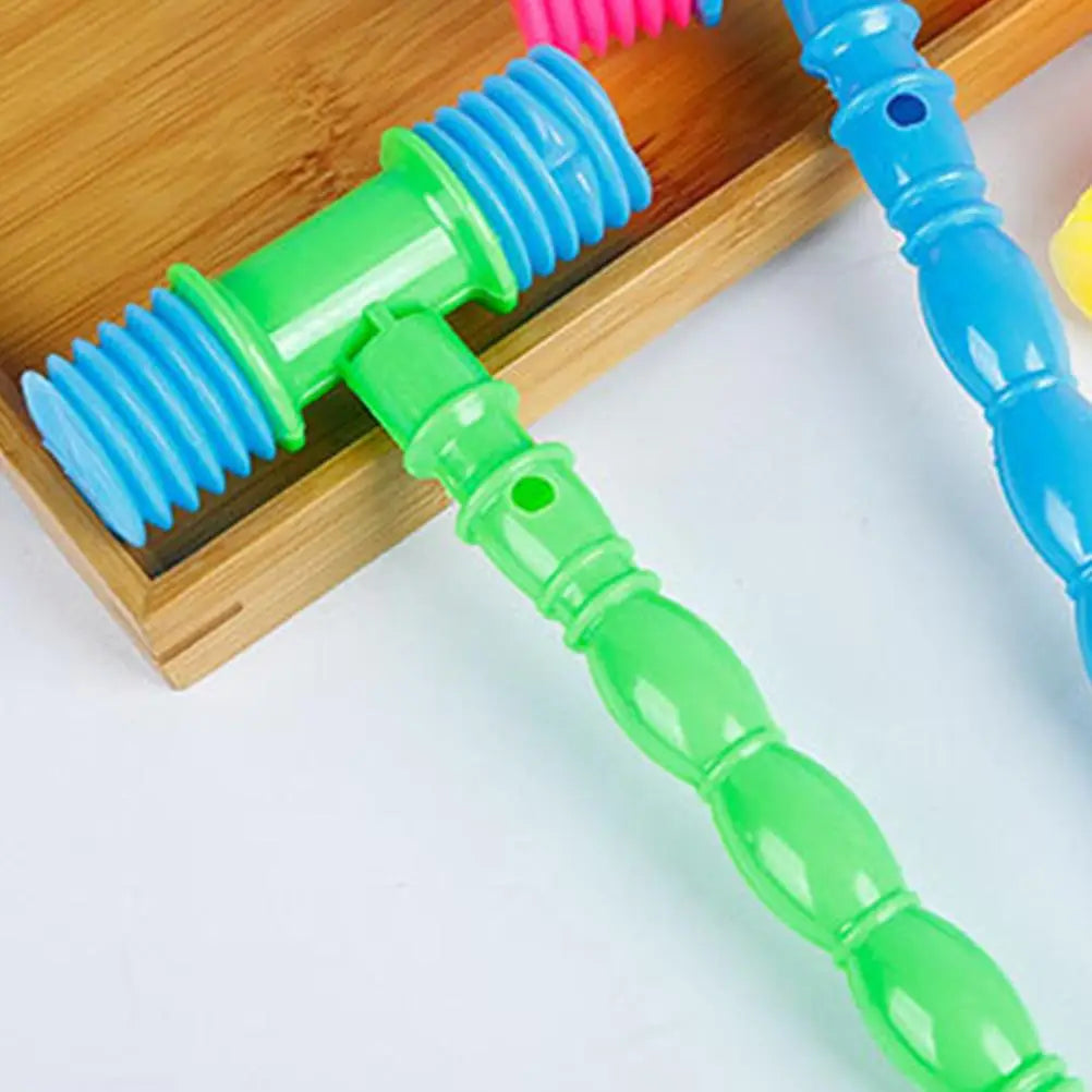 8 Pcs Sound Baby Hammer Toys Music Hammer Toys Soft Plastic Hammers Educational Hammer Playthings Mini Mallet Toys For