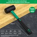 BaoLian Solid Rubber Hammer Industrial Grade Multifunctional Home Decoration Elastic Tile Installation Hammer