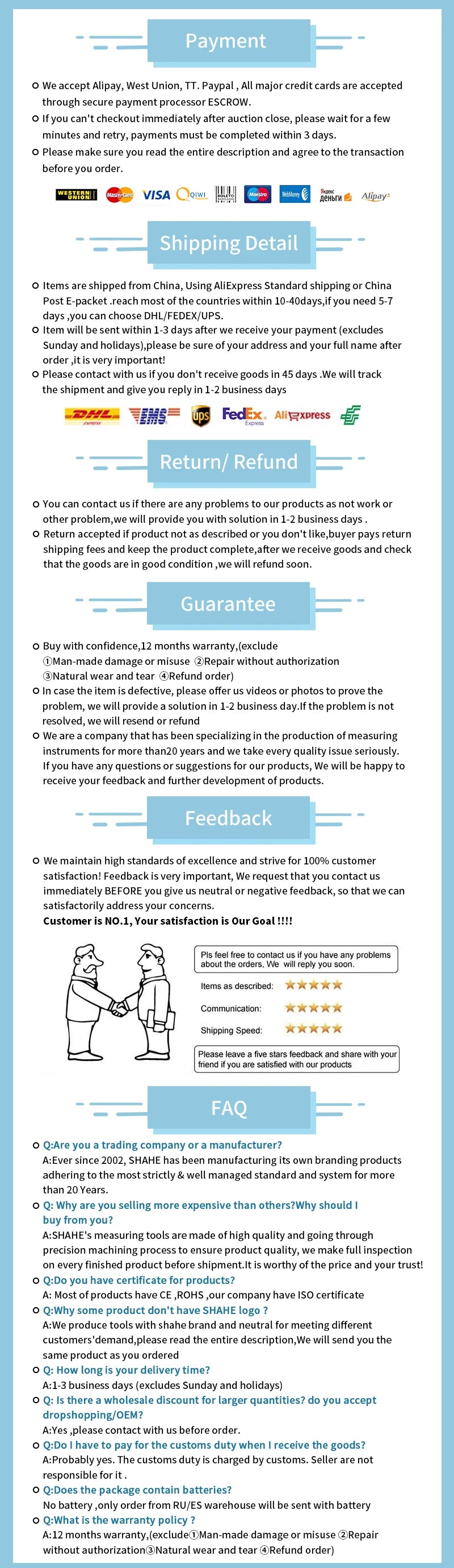 Shahe MINI Digital Torque Wrench 1/4‘’ 3/8‘’ 1/2‘’ Professional Bike Car Repair Adjustable Torque Wrench Hand Tools